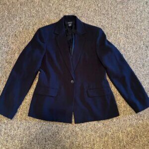 JONES WEAR ESSENTIALS NAVY BLUE BLAZER‎ SIZE 10